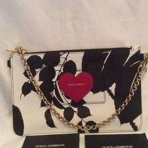 Authentic Dolce and Gabbana mini leather bag