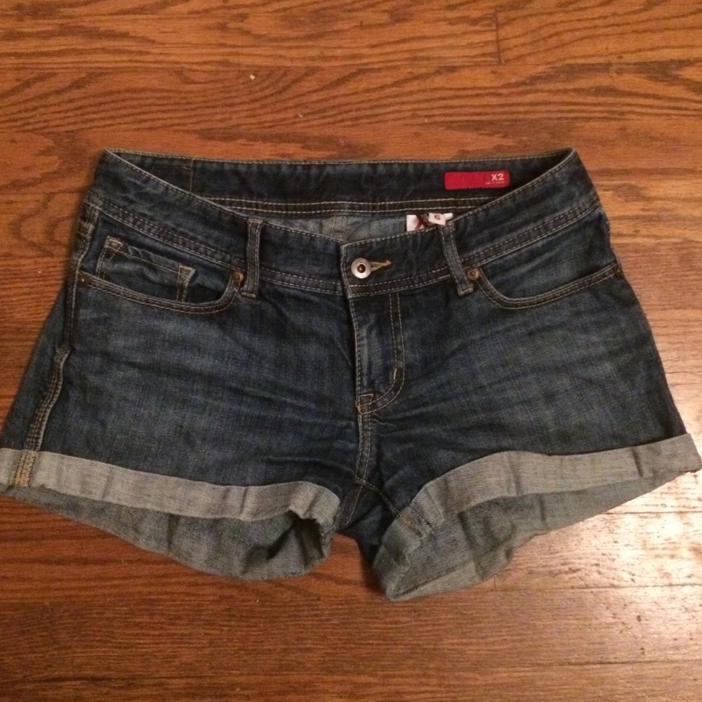 Express jean shorts