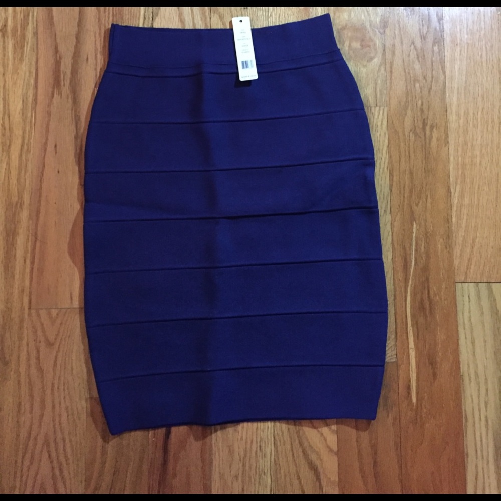 Bandage pencil skirt Deep blue small NWT