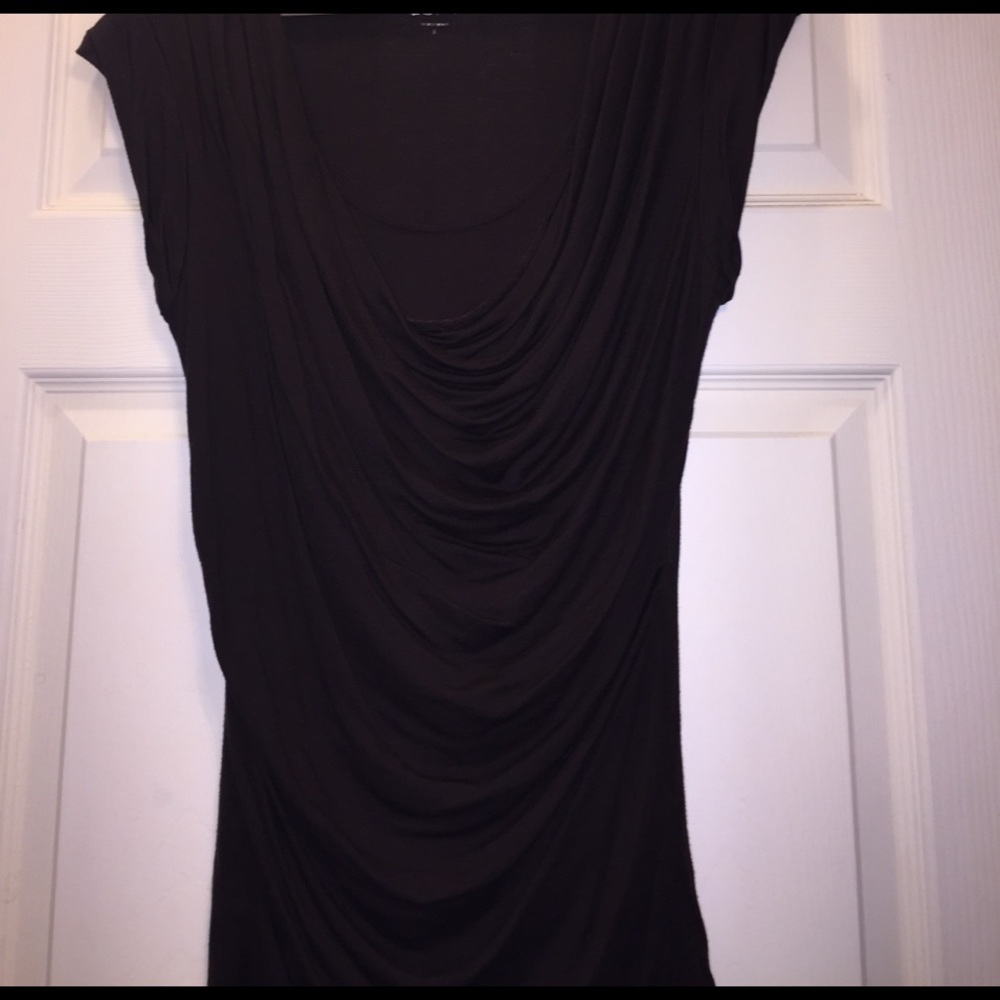 Loft chocolate brown top