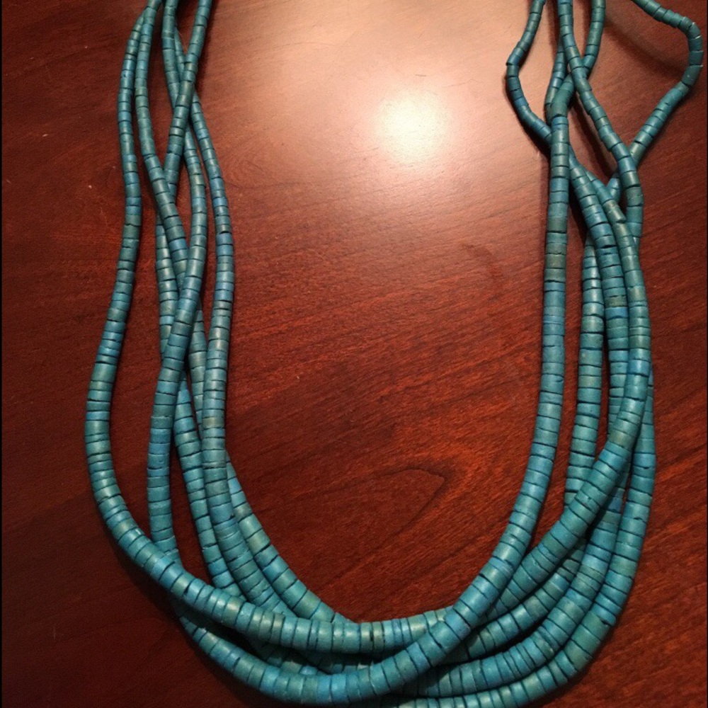Turquoise layered necklace