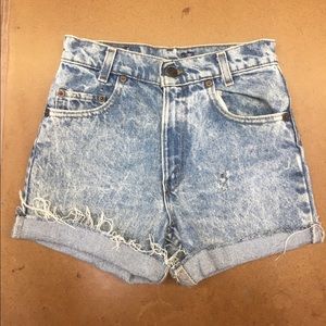 Vintage Levi Cut Off Shorts