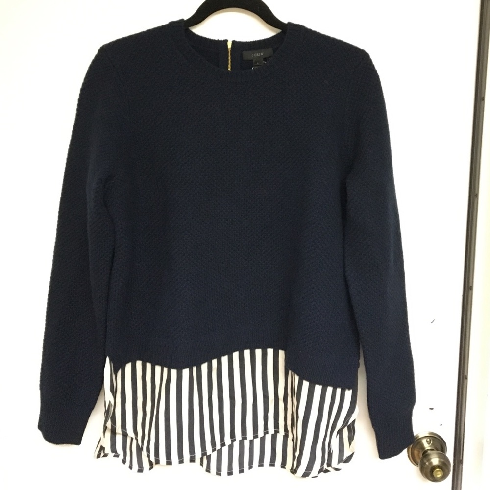 J.Crew wool/silk sweater