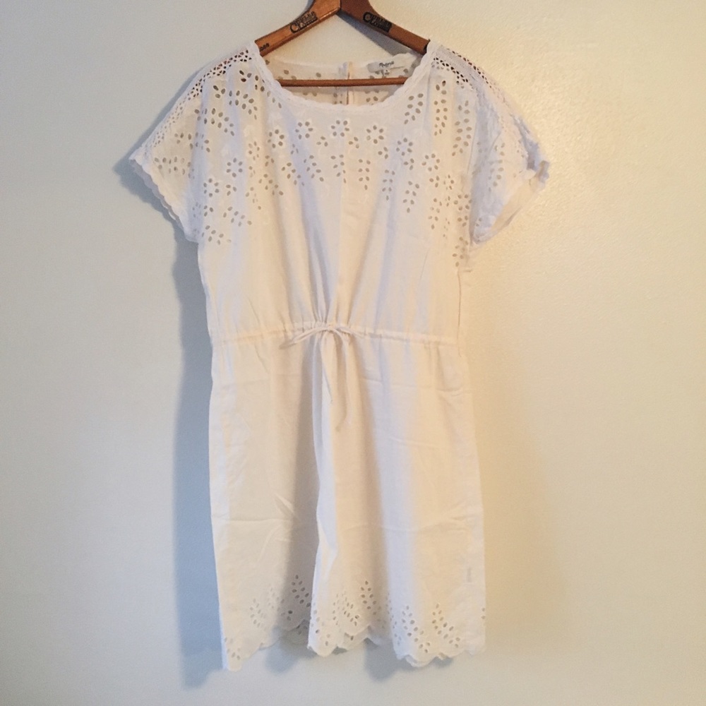 Madewell ✨ Ivory Eyelet dress