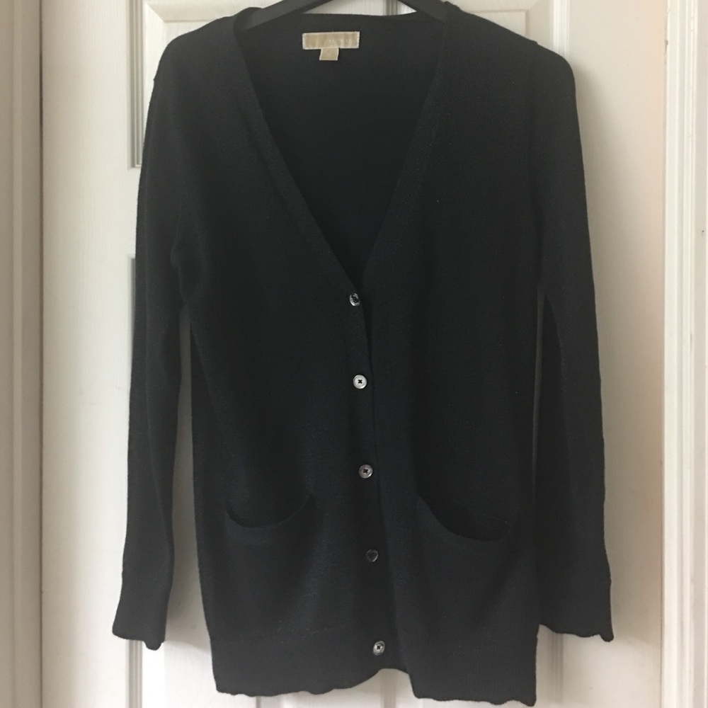 Michael Kors Black Cardigan