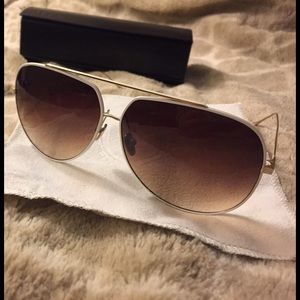 Women's Dita Condor 🕶 sunglasses in White frame.