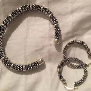 Lagos Caviar 9mm bracelet.