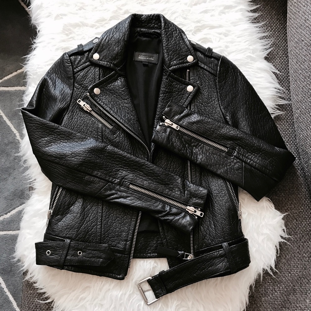 Aritzia Rumer Leather Jacket