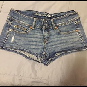 American eagle denim shorts