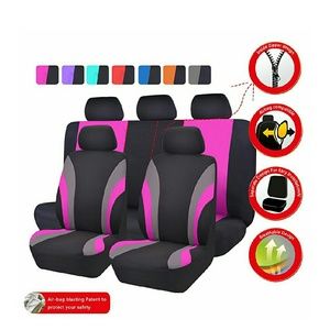 Pink Black Grey Car Seat Covers