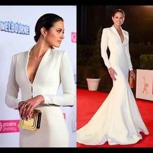 Beautiful white gown