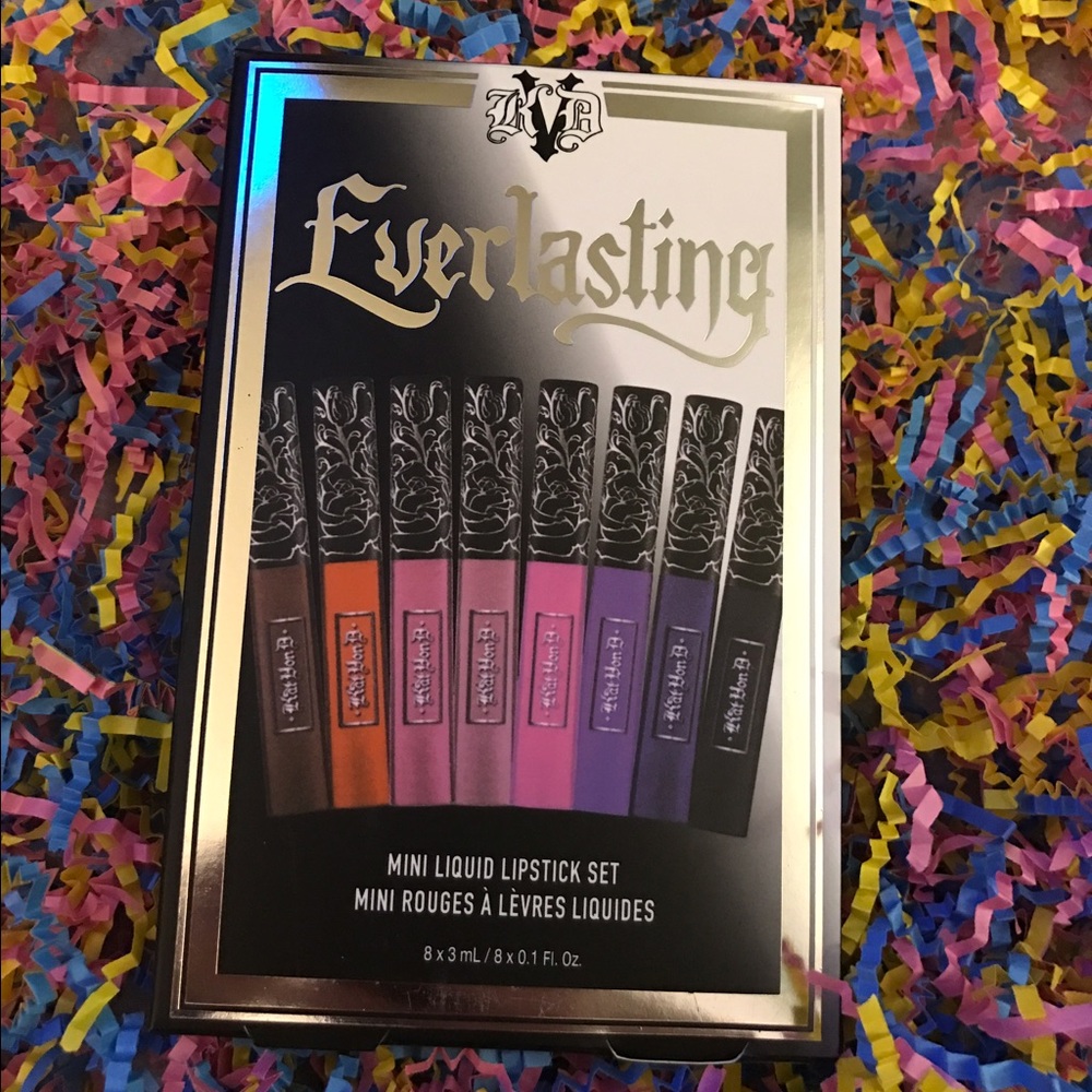 Kat von d mini liquid lipstick set