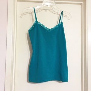 Teal tank top