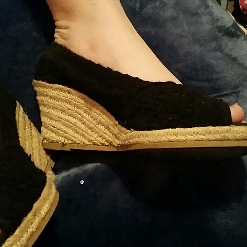 Black high heels