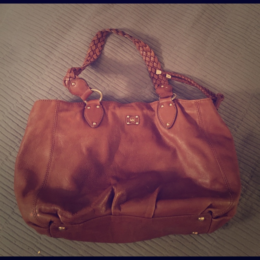 Michael Kors braided strap bag