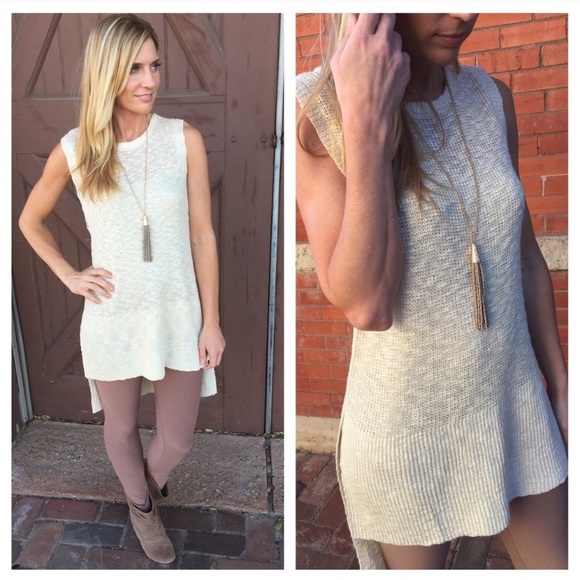 LAST ONE! (L) Sweater Tunic - Picture 2 of 2