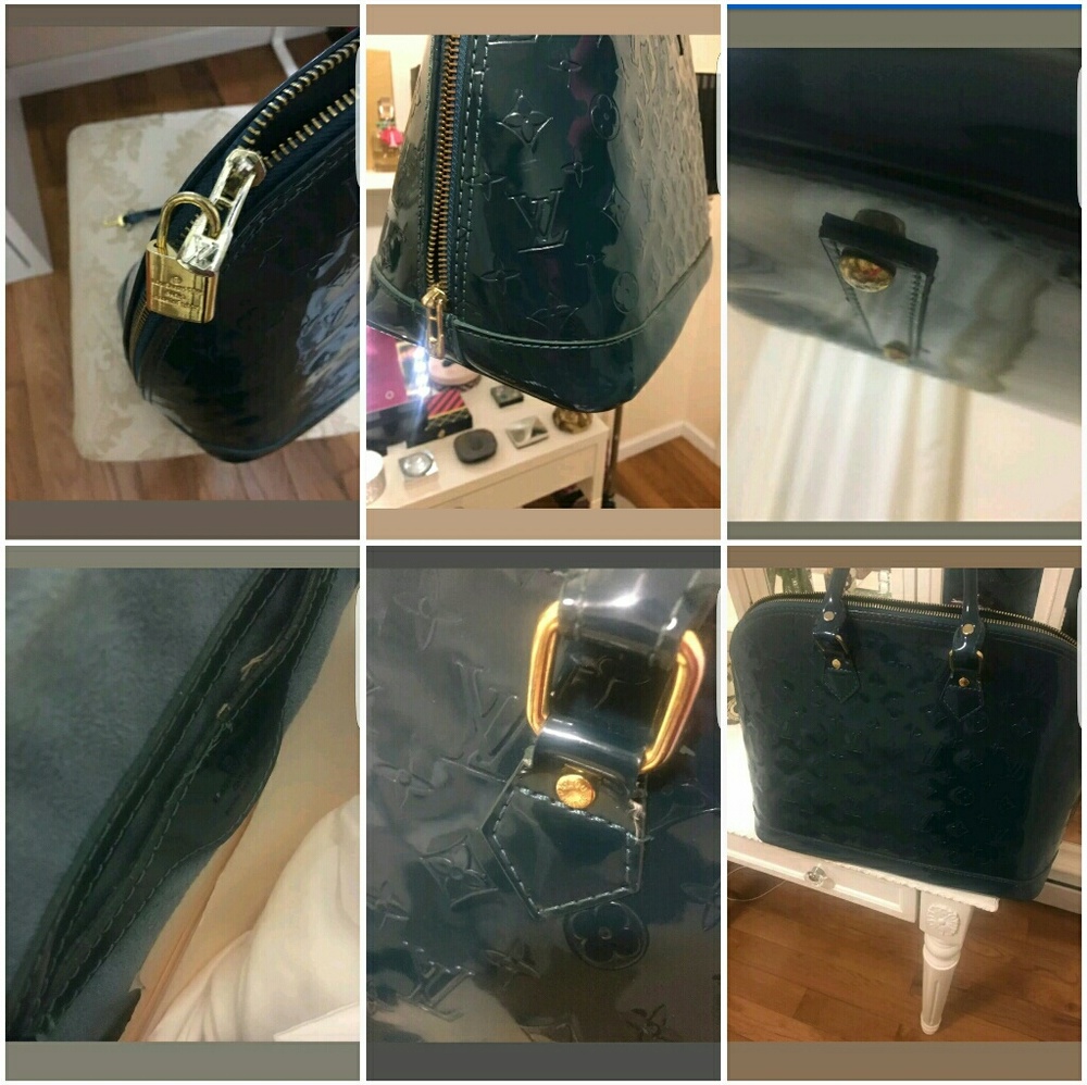 ***SOLD*** Louis Vuitton Vernis Alma GM Satchel