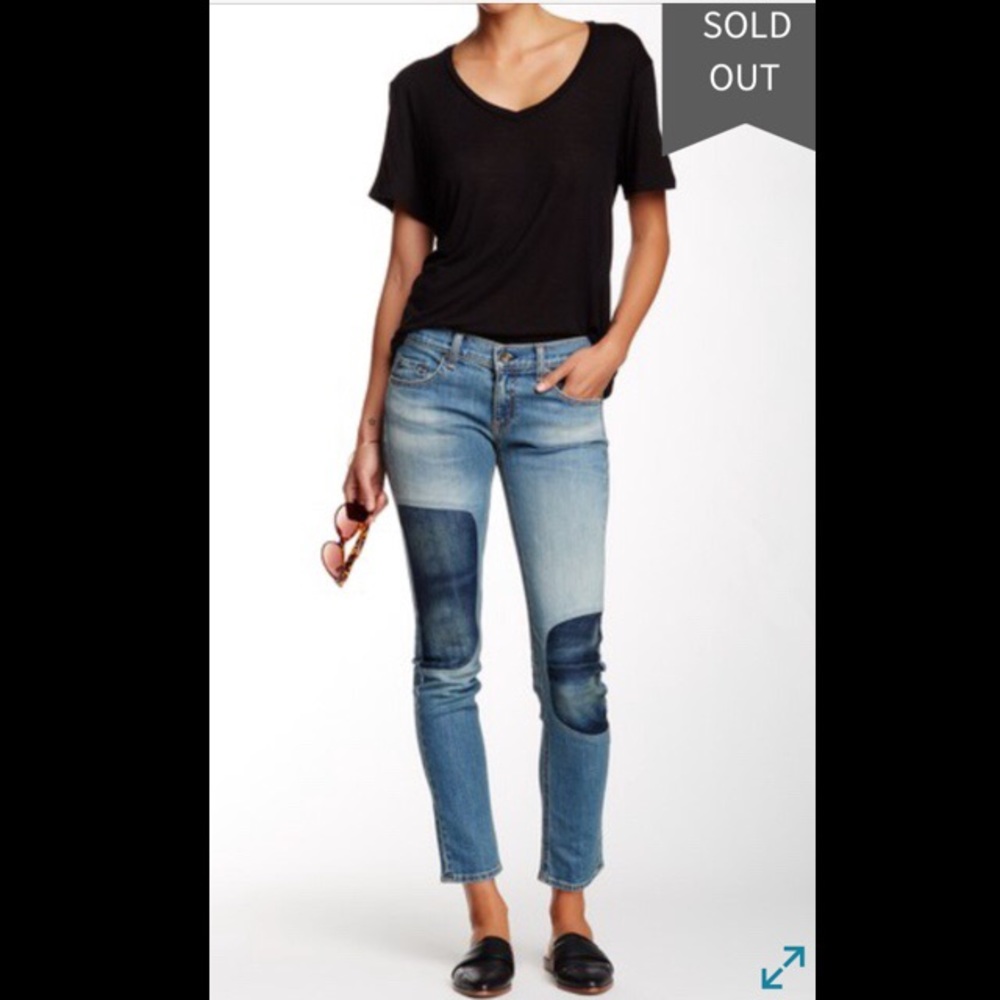 Rag & Bone Tomboy Skinny Jeans