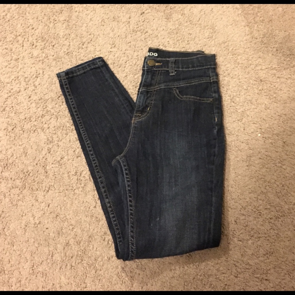 Dark wash high wasted BDG jeans