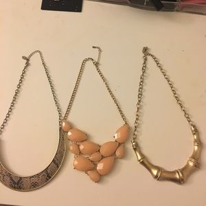 Bundle deal used necklaces.