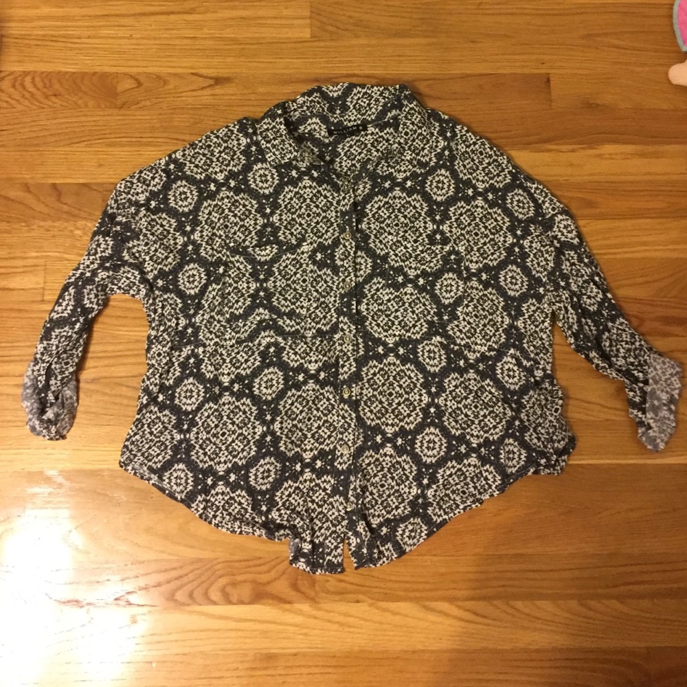 Patterned Button Down