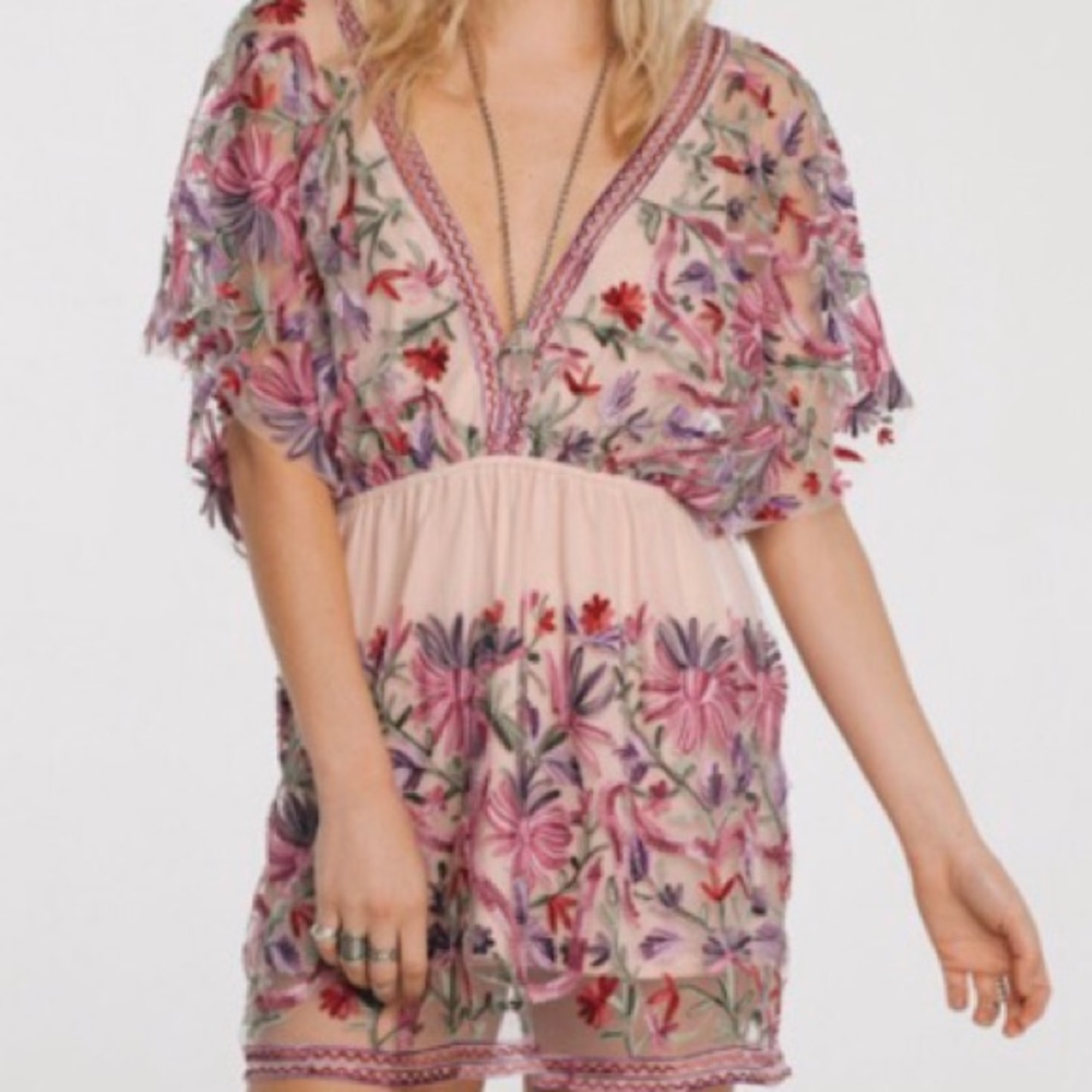 Limited Sale! Raga In The Fields Embroidered Dress