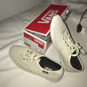 polka dot white vans