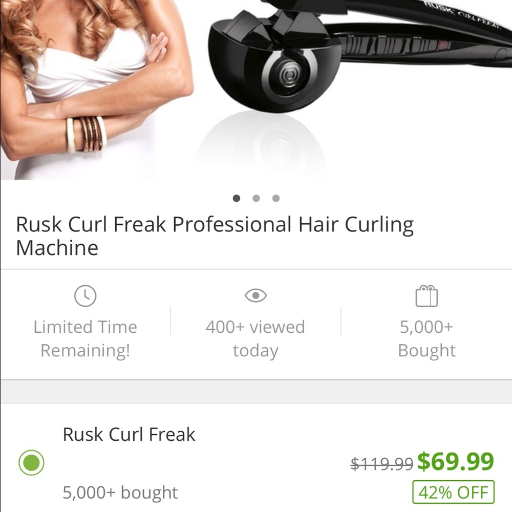 Hair styler(sold)