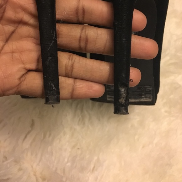 Black suede booties - Picture 4 of 8