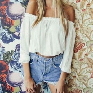 Brandy Melville off the Shoulder Top