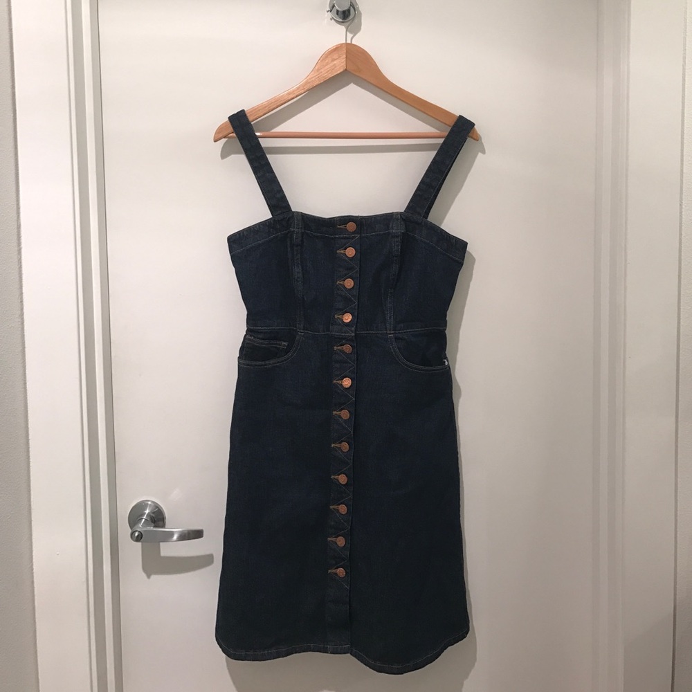 Madewell Denim Overall Dress