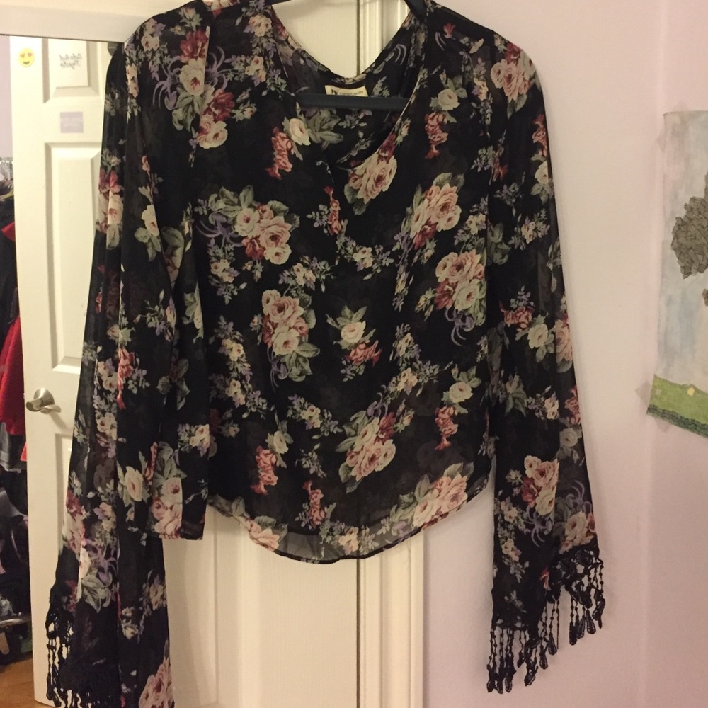 Cotton Candy Floral Top