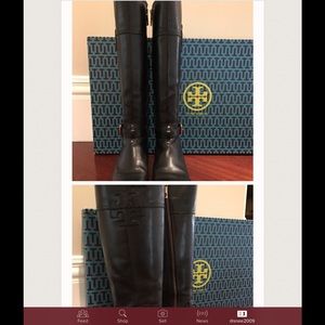 Tory Burch tall riding boots