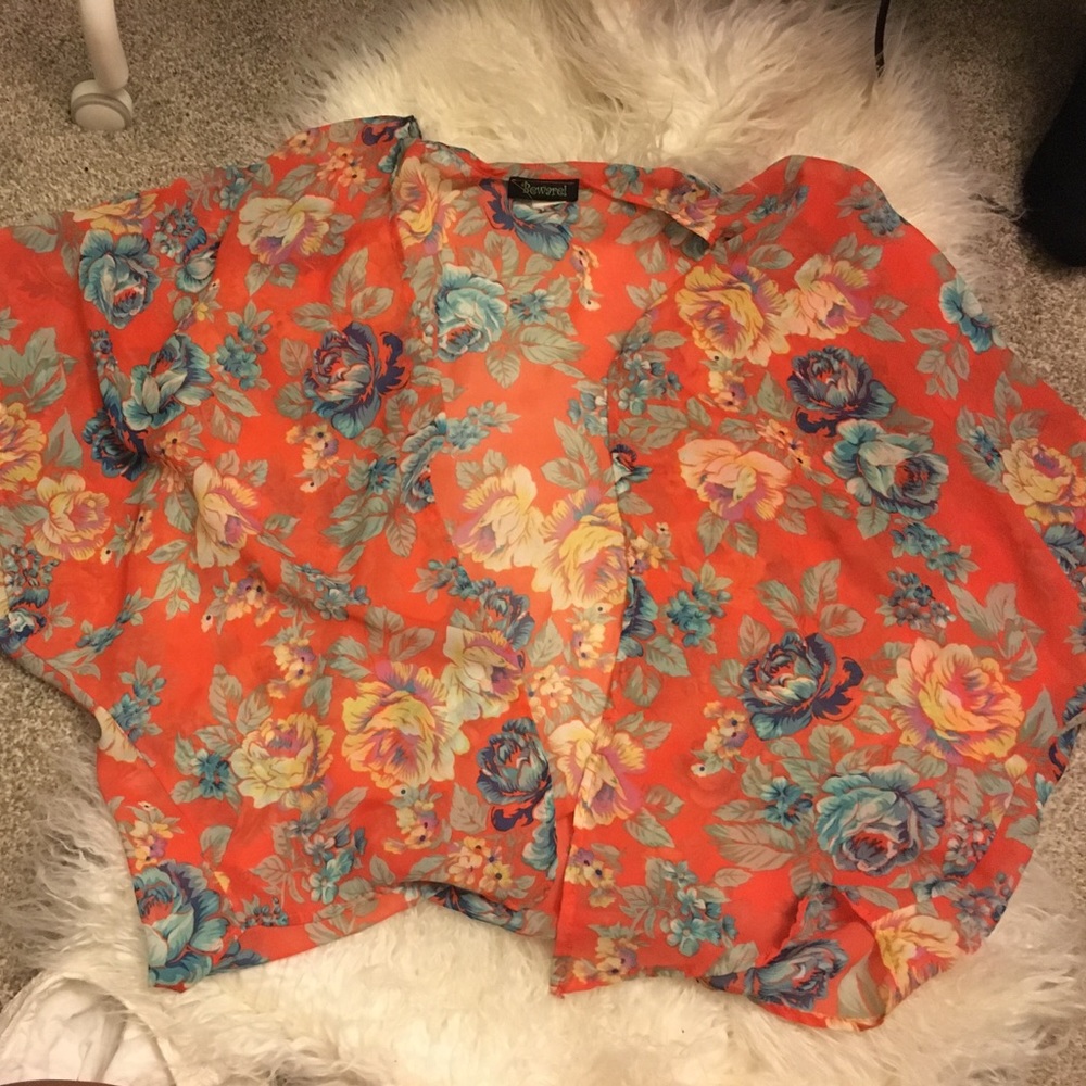 Floral cover up