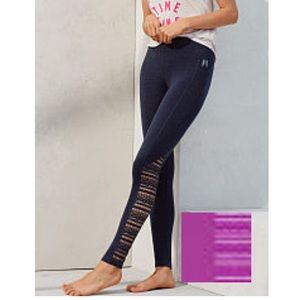 NWOT Victoria Secret Crochet Legging