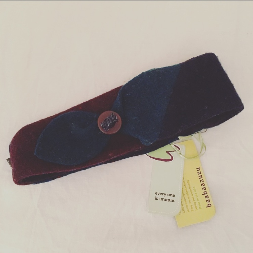 Fleece lined ear warmer