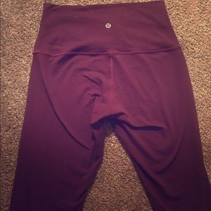 Lululemon Wunder Under High Rise Crops