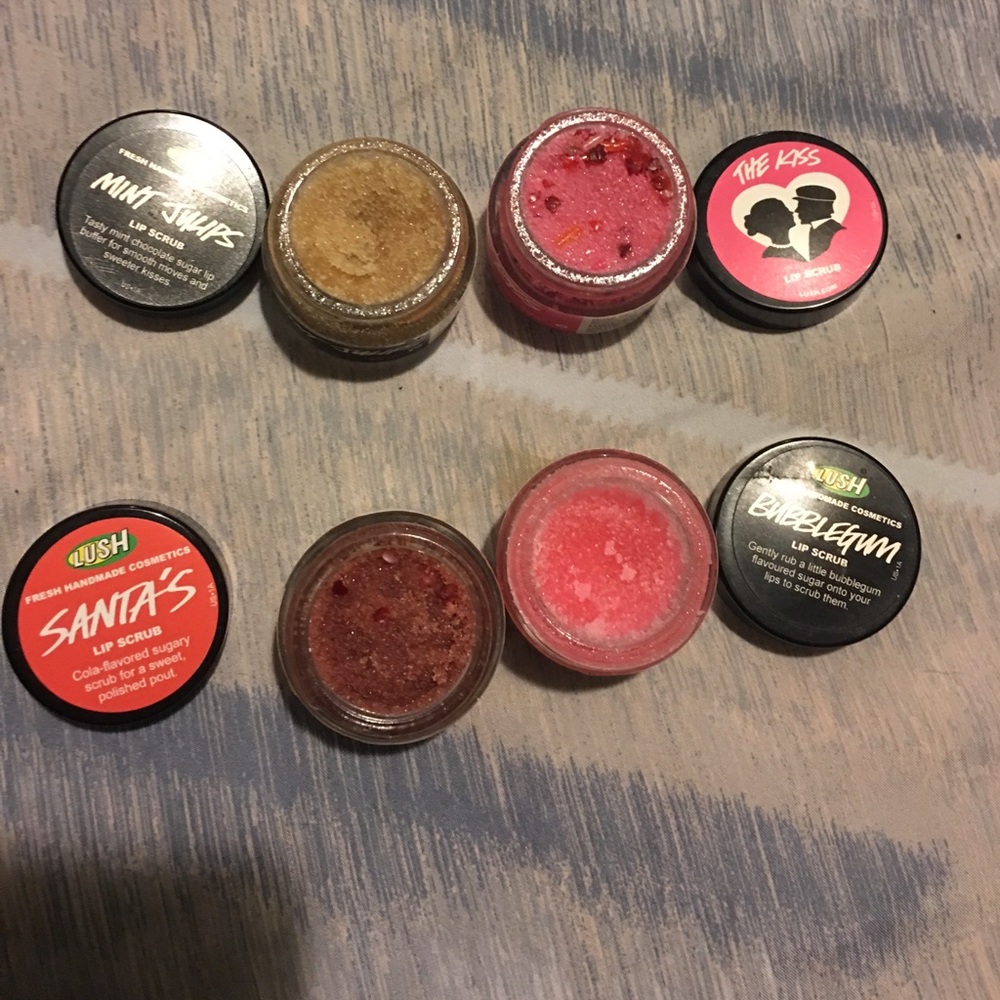 Lush lip scrubs 👄