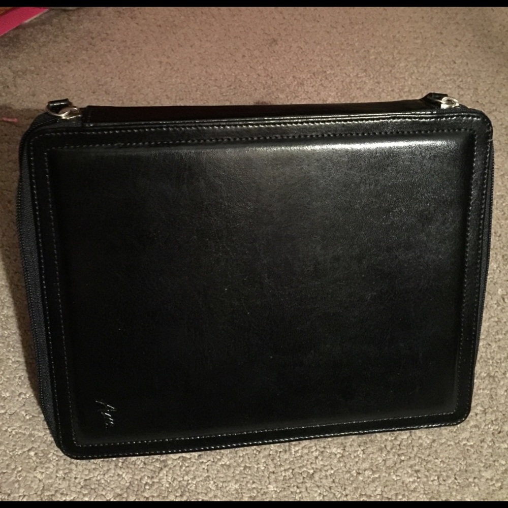 iPad leather case for apple device.