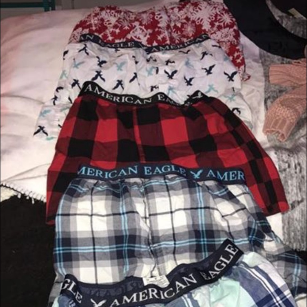 5 pairs of boy boxers