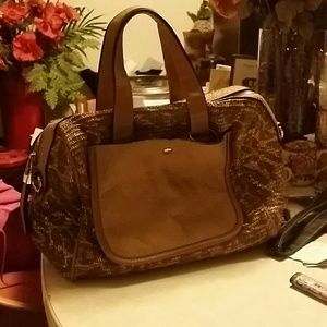 Brown handbag