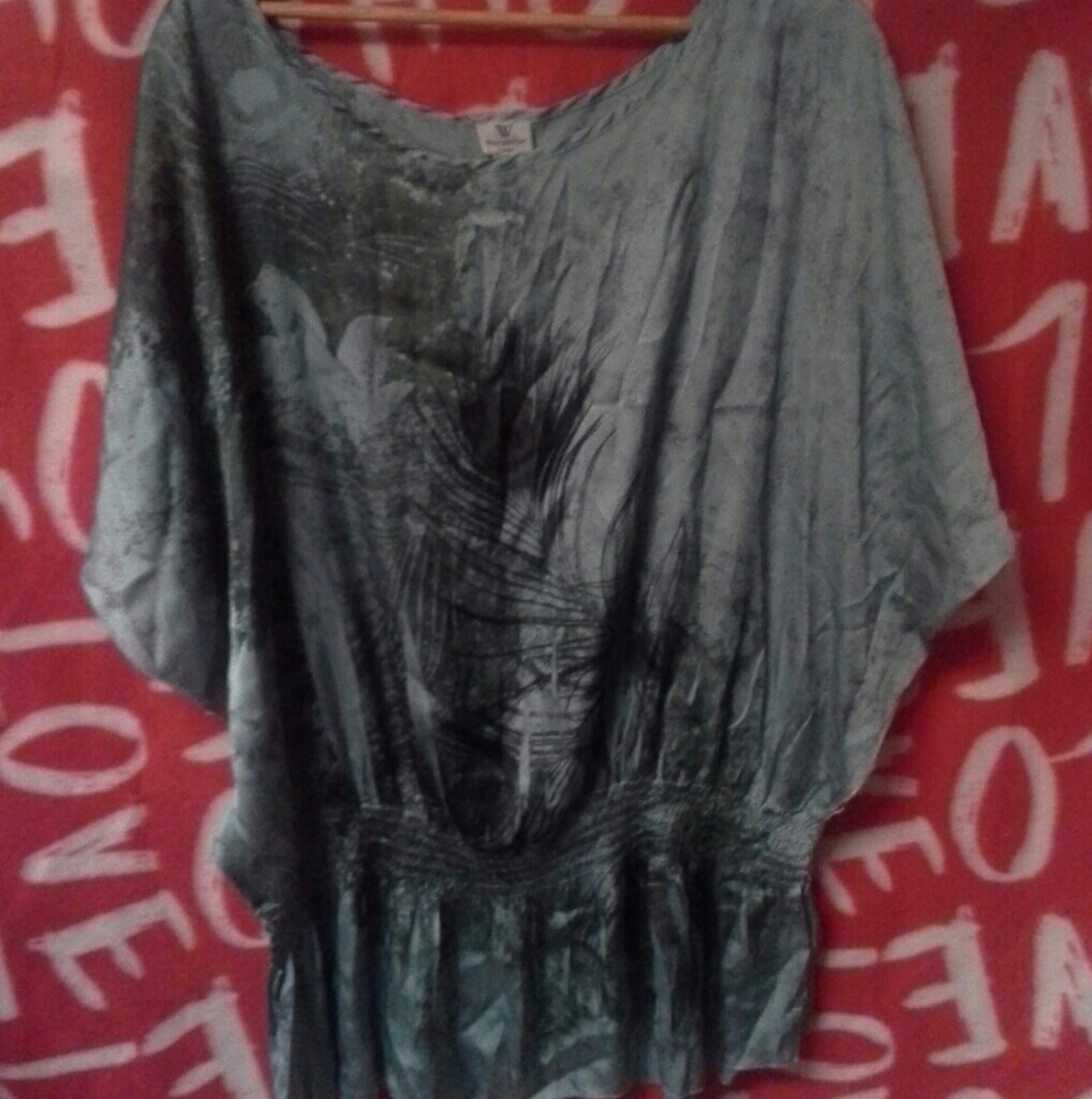 Silky Plus Size Blouse