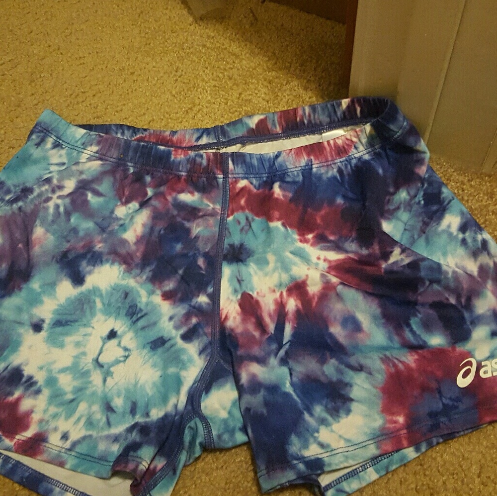 Tye Dye asics XL spandex