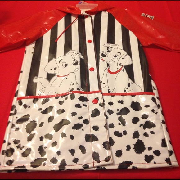 dalmatian raincoat