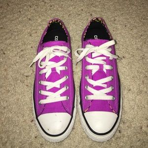 Purple converse