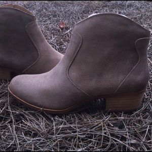Lucky Brand Suede Booties