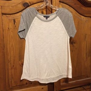 American Eagle Silver-White T