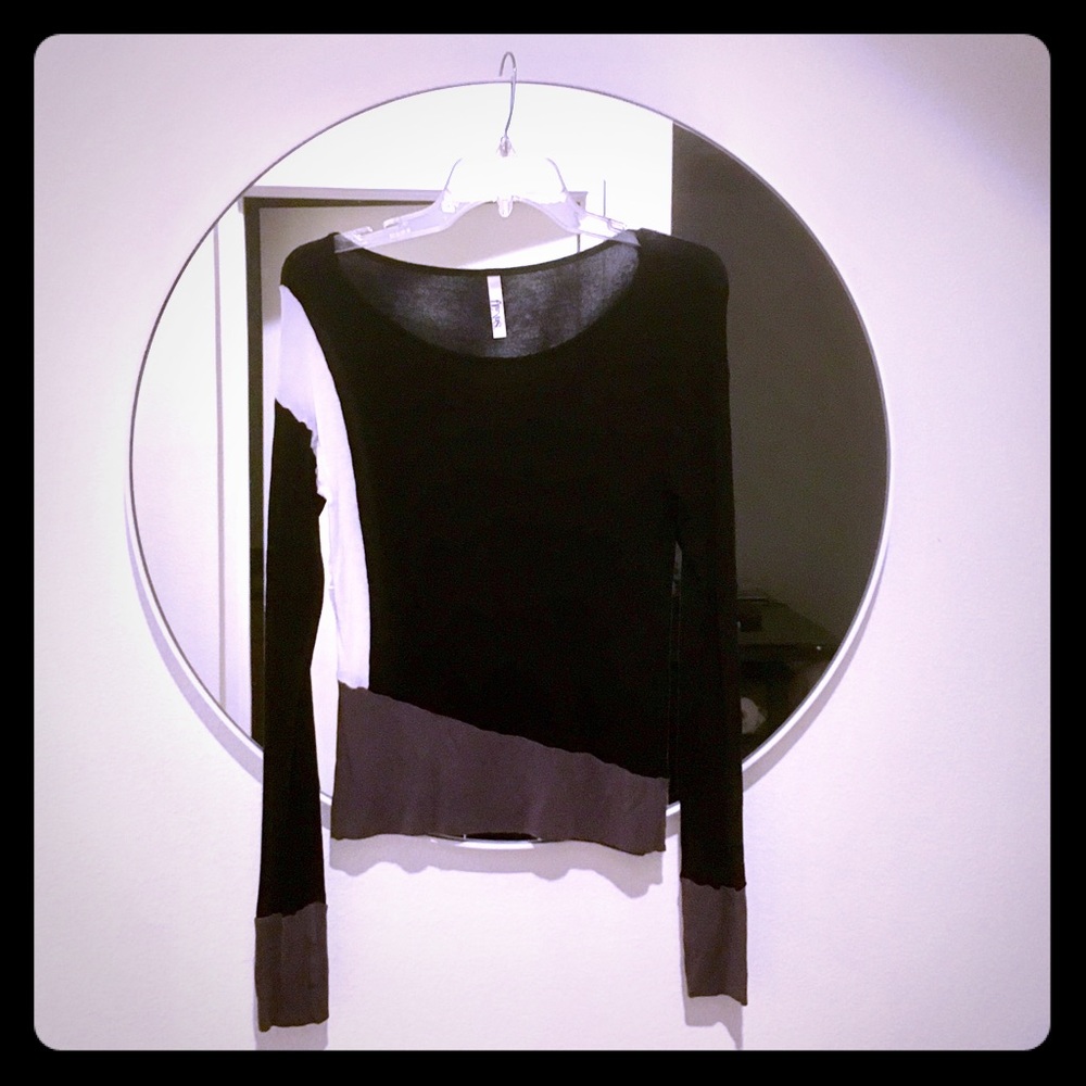 Lightweight colorblock sweater