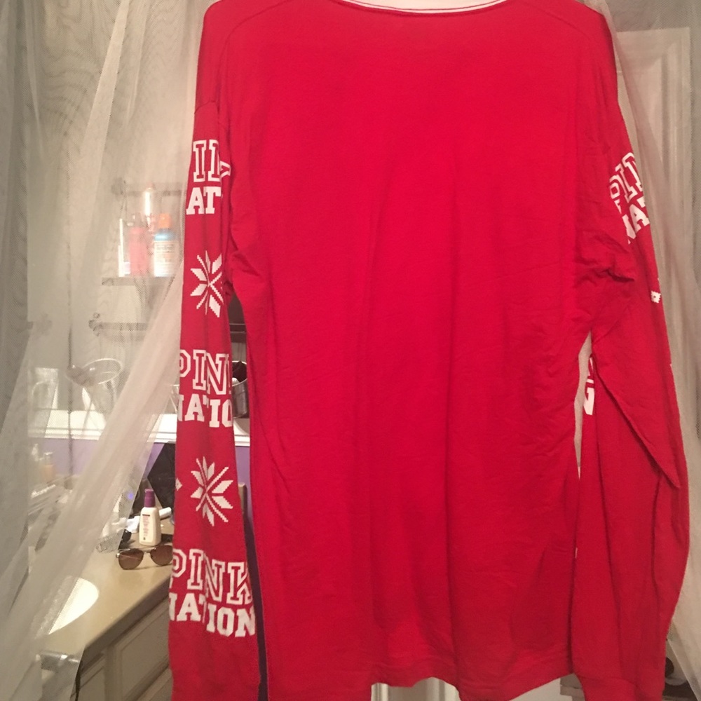 PINK long sleeve tee - Picture 3 of 3