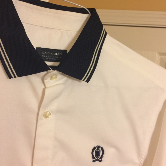 Zara Man white shirt (slim fit) - Picture 3 of 5